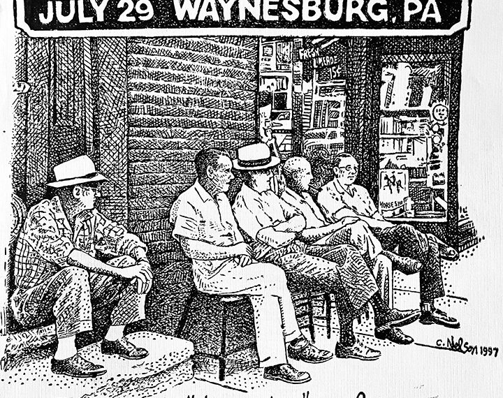 GreeneScene of the Past: Rain Day