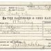 Greene Artifacts: B&O Railroad Receipt