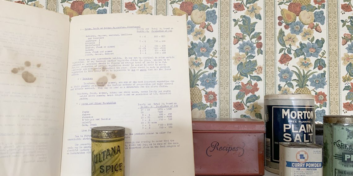 Greene Artifacts: A Poor Farm Cookbook