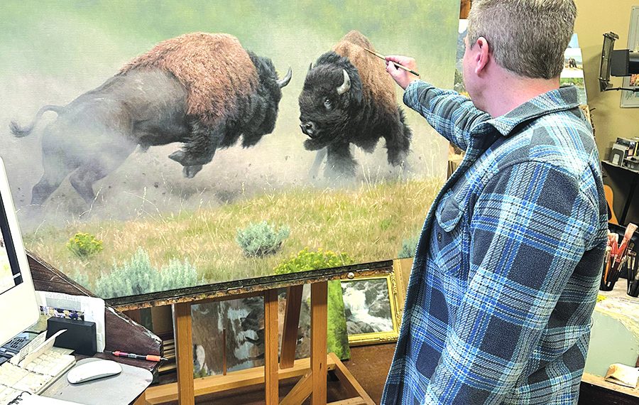 In the Out-Door: Visiting a Master Wildlife Artist