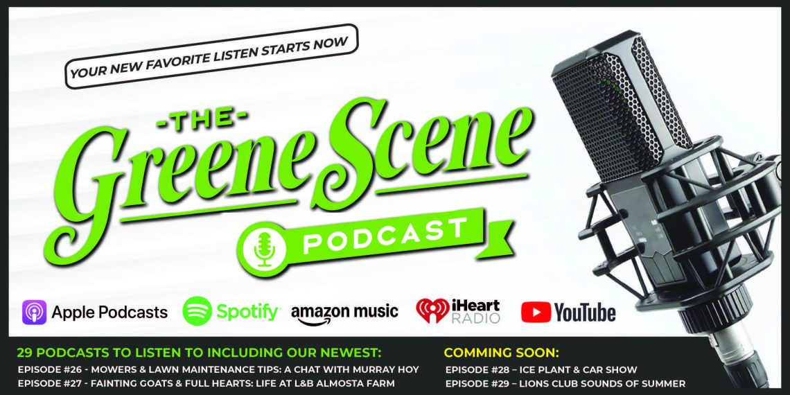 GreeneScene Podcast Advertisement
