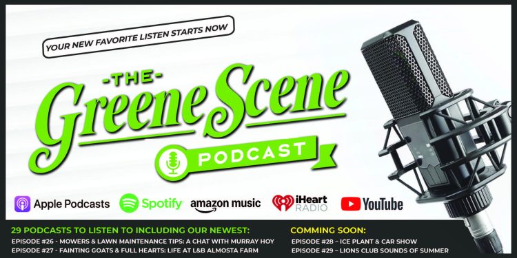 GreeneScene Podcast Advertisement
