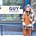 A woman stands outside Congressman Guy Reschenthaler’s district office in Pittsburgh.