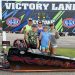 Elyjah Clay and family pose with his Speed Demon junior dragster at Keystone Motorsports Park.