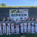 Greene County Elite youth baseball team poses in uniform at the Ripken Experience in Aberdeen, Maryland.